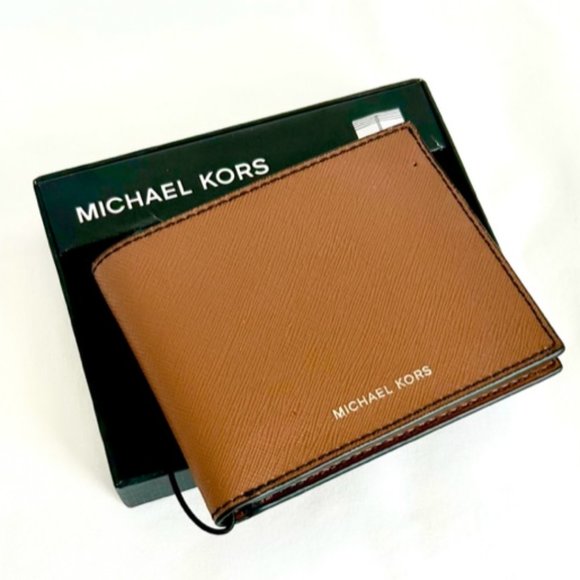 Michael Kors - ANDY Wallet - Luggage TAN - Brand NEW!